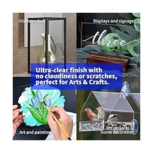 Art3d Paquete de 2 hojas de plexiglás de 18 pulgadas de_4