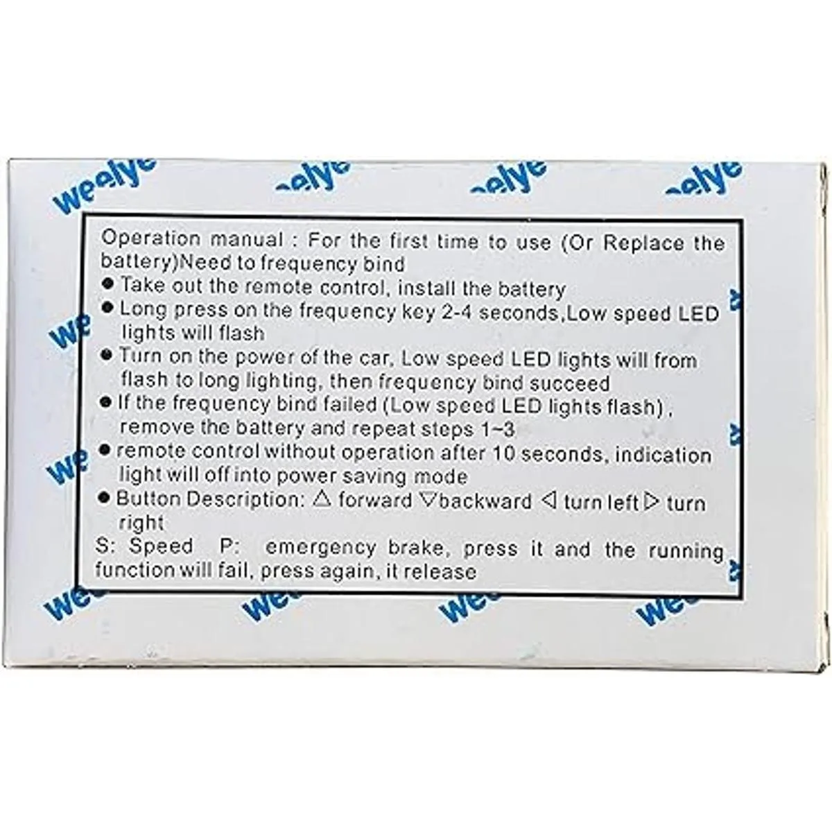 Weelye RX19 Enchufe de 4 lados para coche con mando a_7