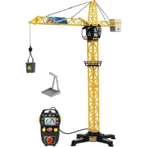 Dickie Toys Juego de grúa gigante de 40 pulgadas amarillo_4