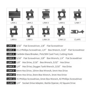 Pulsera multiherramienta para hombres pulsera_3