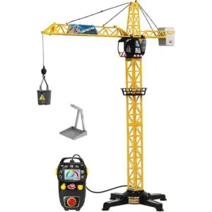 Dickie Toys Juego de grúa gigante de 40 pulgadas amarillo_1