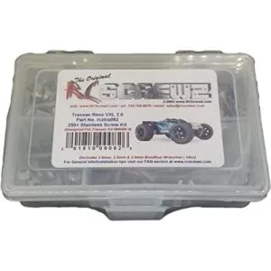 RCScrewZ Kit de tornillos de acero inoxidable Tra082_1
