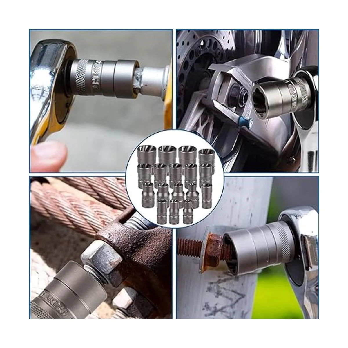 THINKPRO Juego de 20 piezas de extractor de pernos_4