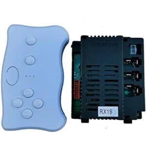 Weelye RX19 Enchufe de 4 lados para coche con mando a_1