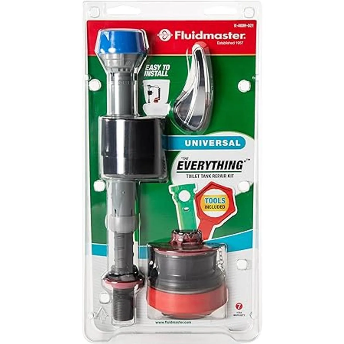 Fluidmaster K400H021P8 PerforMAX Kit de reparación de_6