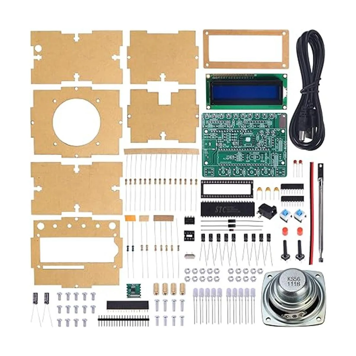 Proyecto de soldadura kit de radio FM de estación de_2