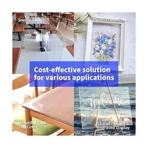 Art3d Paquete de 2 hojas de plexiglás de 18 pulgadas de_3