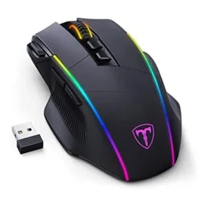 Mouse inalámbrico para juegos tres modos_1