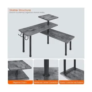 Homode Organizador de encimera de cocina estante_4