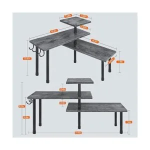 Homode Organizador de encimera de cocina estante_2