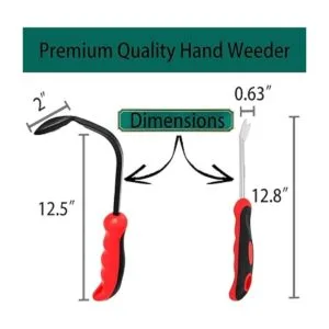 KLDOLLAR Desmalezador a mano hoja de acero forjado_5