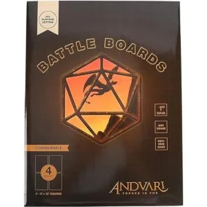 Tapete de batalla con cuadrícula para juegos de rol de_6