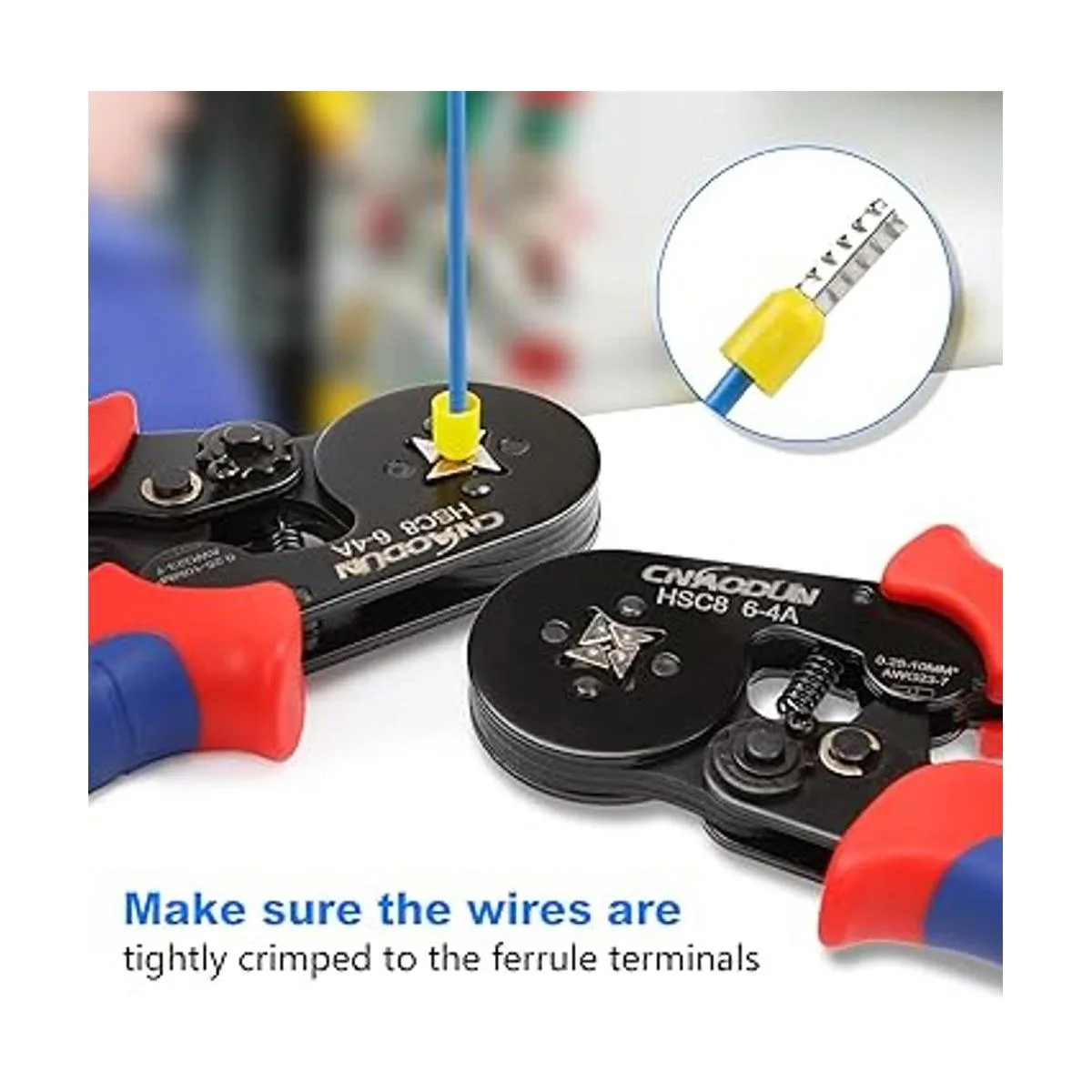 CNAODUN Kit de herramientas de crimpado de virola con 1200_4