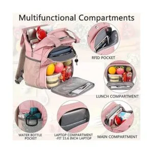 Mochila de almuerzo para mujer mochilas enfriadoras_3