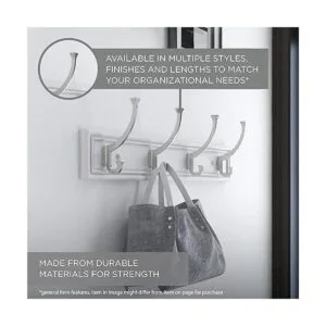 Franklin Brass Ganchos de pared resistentes para perchero_4