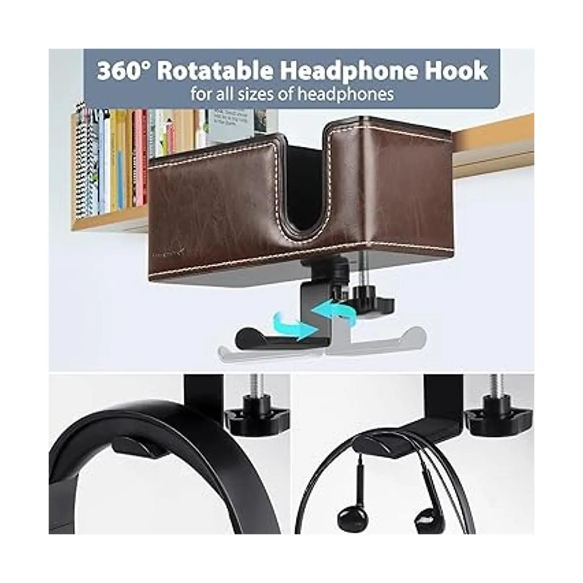 Aurynns Soporte para tazas de escritorio soporte para_3