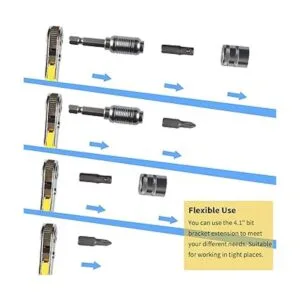 KER 27 in 1 Mini Ratchet Wrench set Ratchet Screwdriver_2