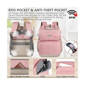 Mochila de almuerzo para mujer mochilas enfriadoras_6