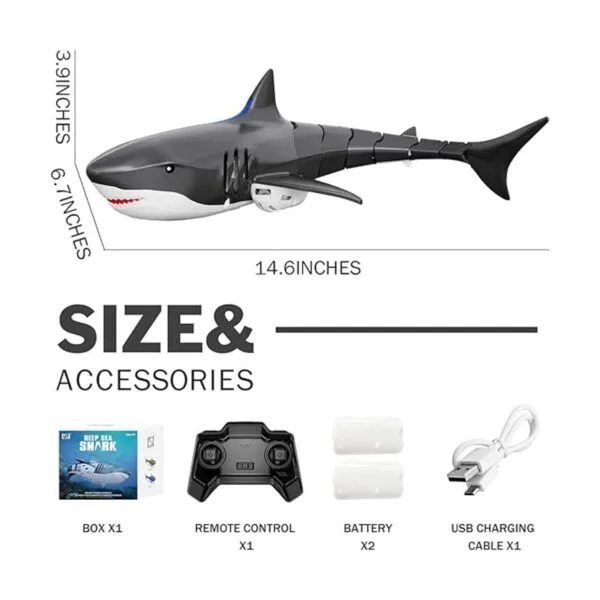 JELLY PLAY Juguetes para piscina de tiburones con control_6