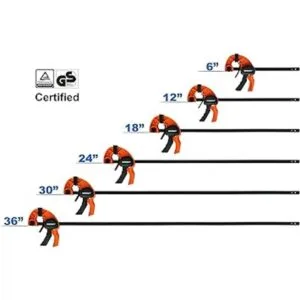Abrazadera de barra resistente para carpintería 18_3
