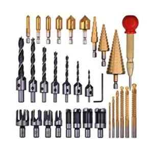 Rocaris Paquete de 32 herramientas de perforación de_1