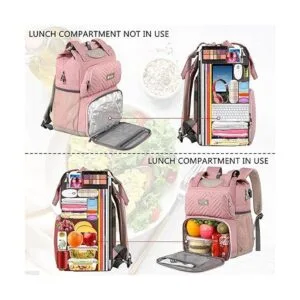 Mochila de almuerzo para mujer mochilas enfriadoras_5