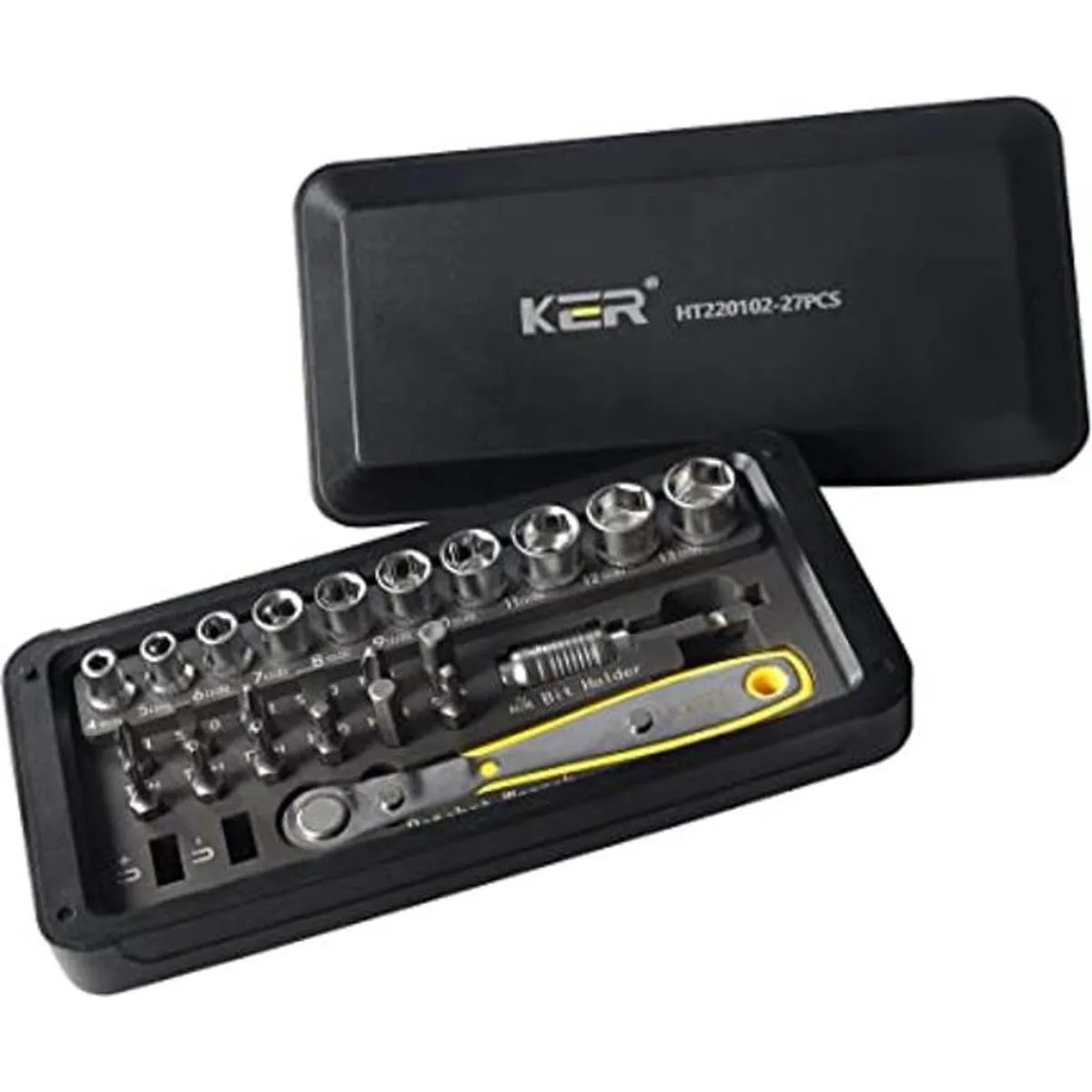 KER 27 in 1 Mini Ratchet Wrench set Ratchet Screwdriver_1
