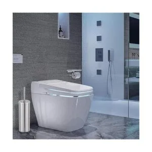 DOWRY Cepillo y soporte de inodoro independiente de acero_6