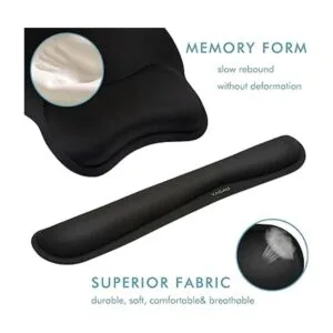 VAGAU Reposamuñecas para teclado y mouse de alta calidad_4