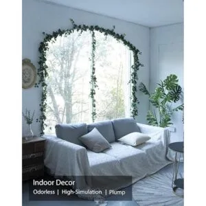 Apeair Juego de 3 vides artificiales de hiedra vegetal_3