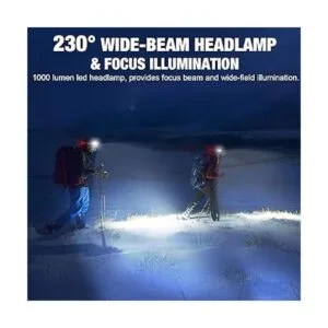 Faros delanteros LED 1000 lúmenes luz ancha de 230_2