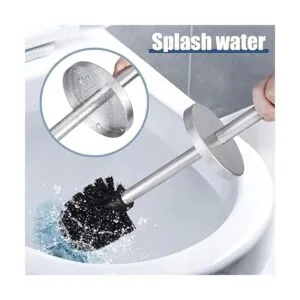 DOWRY Cepillo y soporte de inodoro independiente de acero_4