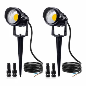 SUNVIE Luces de paisaje LED de bajo voltaje de 12 W para_1