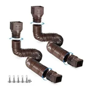 Plusgutter Paquete de 2 extensiones de canalón de lluvia_1