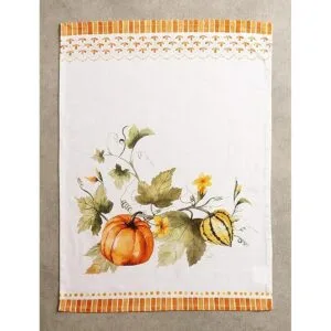 Maison d Hermine Pumpkin Garden Juego de 3 toallas de_4