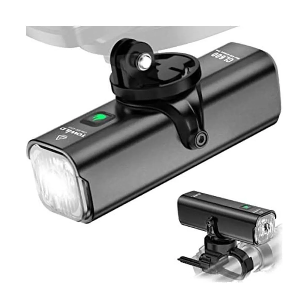 TOWILD Luz frontal de bicicleta de liberación rápida para_1