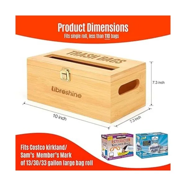 Libreshine Soporte grande para bolsa de basura para bolsas_2