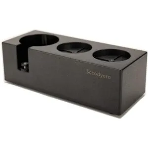 Tamping Station Plastic Espresso Tamper Mat Stand Black_1