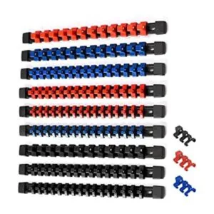 ALOANES Organizador de enchufe ABS de 9 piezas soportes_1