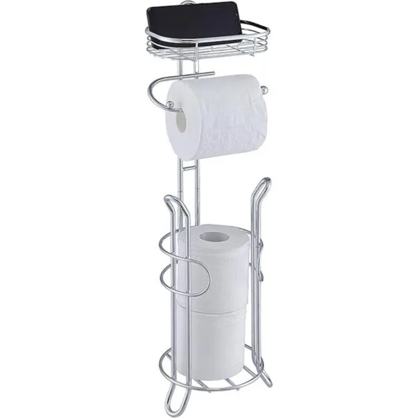 SunnyPoint Soporte de papel higiénico pesado para baño con_1