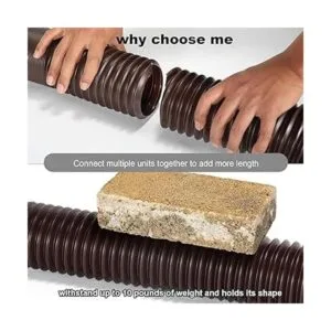 Plusgutter Paquete de 2 extensiones de canalón de lluvia_3