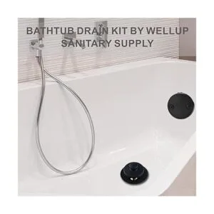 Kit de conversión de drenaje de bañera negra kit de_2