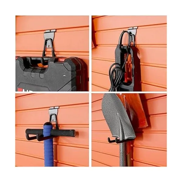 HUHOLE Accesorios de listones negros 12 unidades ganchos_6