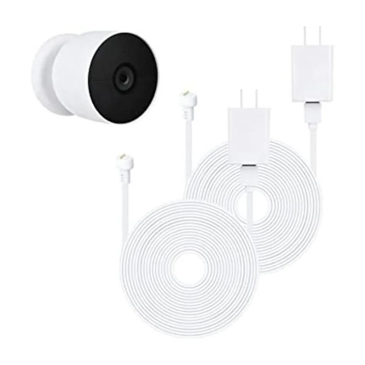 Paquete de 2 cables de alimentación compatibles con Google_1