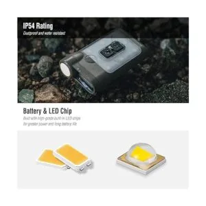 Claymore Capon 65A Faro negro luz LED ClipOn y luz de_7