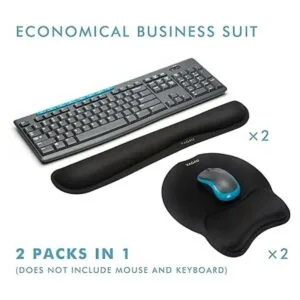 VAGAU Reposamuñecas para teclado y mouse de alta calidad_2