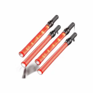 RoadHero Paquete de 4 varitas de tráfico bastón de_1