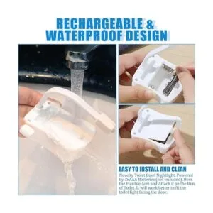 Paquete de 15 luces nocturnas para inodoro sensor de_6