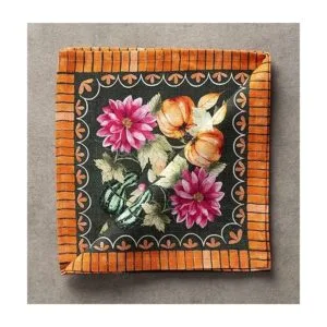 Maison d Hermine Pumpkin Garden Juego de 4 servilletas_3