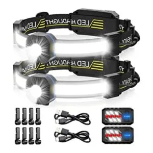 Faros delanteros LED 1000 lúmenes luz ancha de 230_1